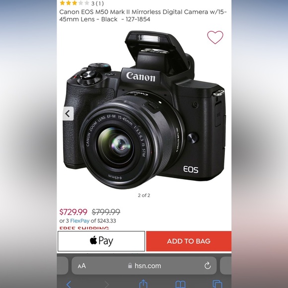Canon - EOS R100 4K Video Mirrorless Camera - Picture 5 of 5